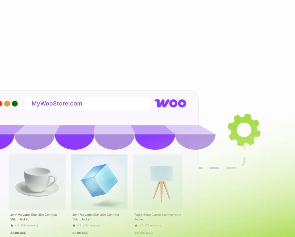 A WooCommerce store passing orders to OneEasyStop
